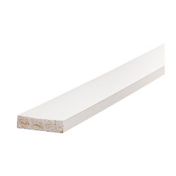 Primed Pine 42 x 11 DAR White F/J Radiata Mouldings
