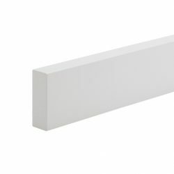 Primed Pine 66 x 11 DAR White F/J Radiata Mouldings