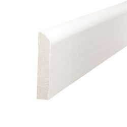 Primed Pine F/J Architrave Bullnose Moulding 90 x 18