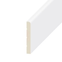 Primed Pine F/J Pencil Round Skirting 90 x 11