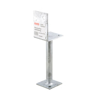 Pryda Half Stirrup Post Base (L-BASE) 130mm