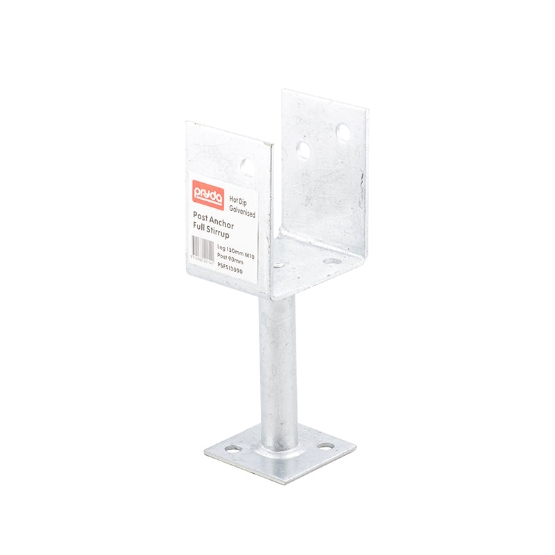 Pryda Post Stirrups Anchors (U-BASE) 130x90mm