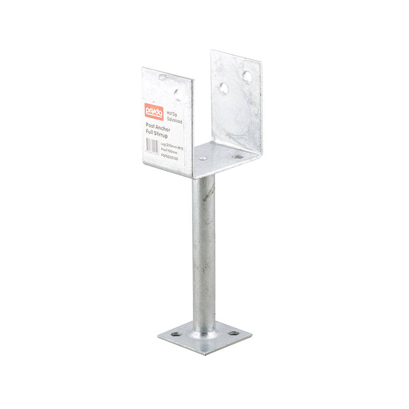 Pryda Post Stirrups Anchors (U-BASE) 130x90mm
