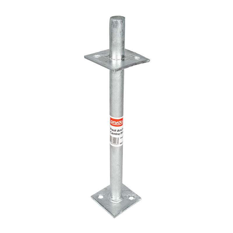 Pryda Post Support Centre Pin Base 300mm Anchor