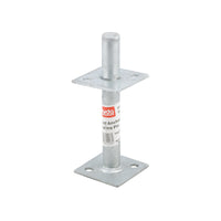 Pryda Post Support Centre Pin Base 300mm Anchor