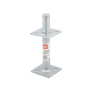 Pryda Post Support Centre Pin Base 300mm Anchor