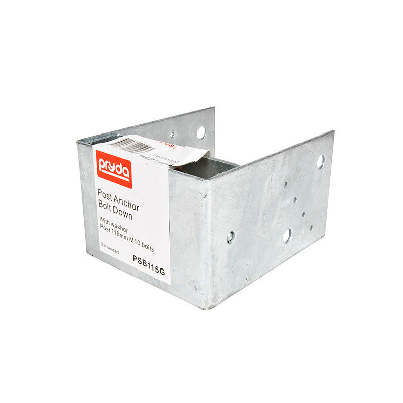 Pryda Post Support Heavy Duty Bolt Down 100x 4mm