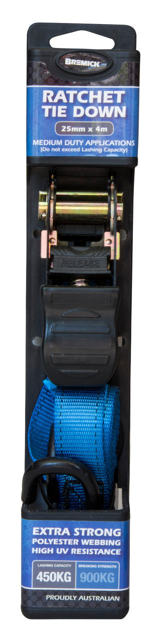 Ratchet Tie Down Straps 38mmx4m