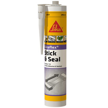 Sika 290ml Sikaflex 111 Stick & Seal Construction Adhesive - Grey