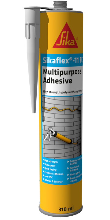 Sika Sikaflex 11FC Multipurpose Adhesive Sealant 310ml Tubes White