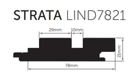 Porta Contours Pine Lining Strata 78x21mm 1.8m