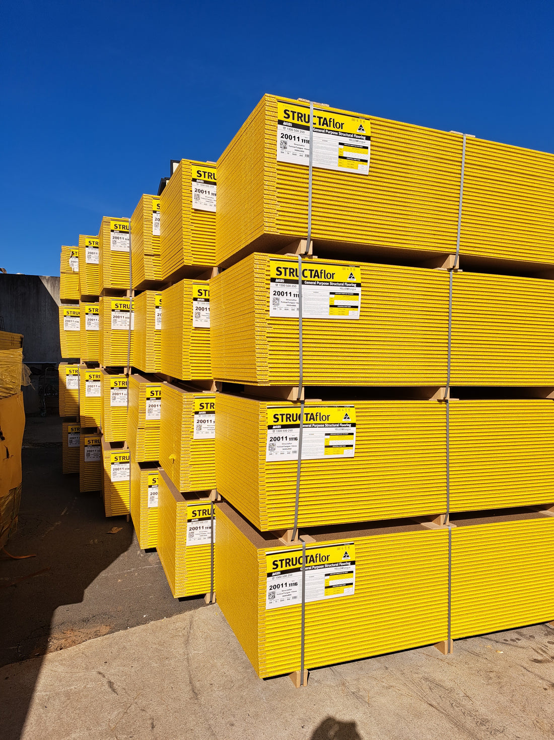 Yellow Tongue Particle Board Flooring  Sheets STRUCTAflor - 19mm x 3600 x 800