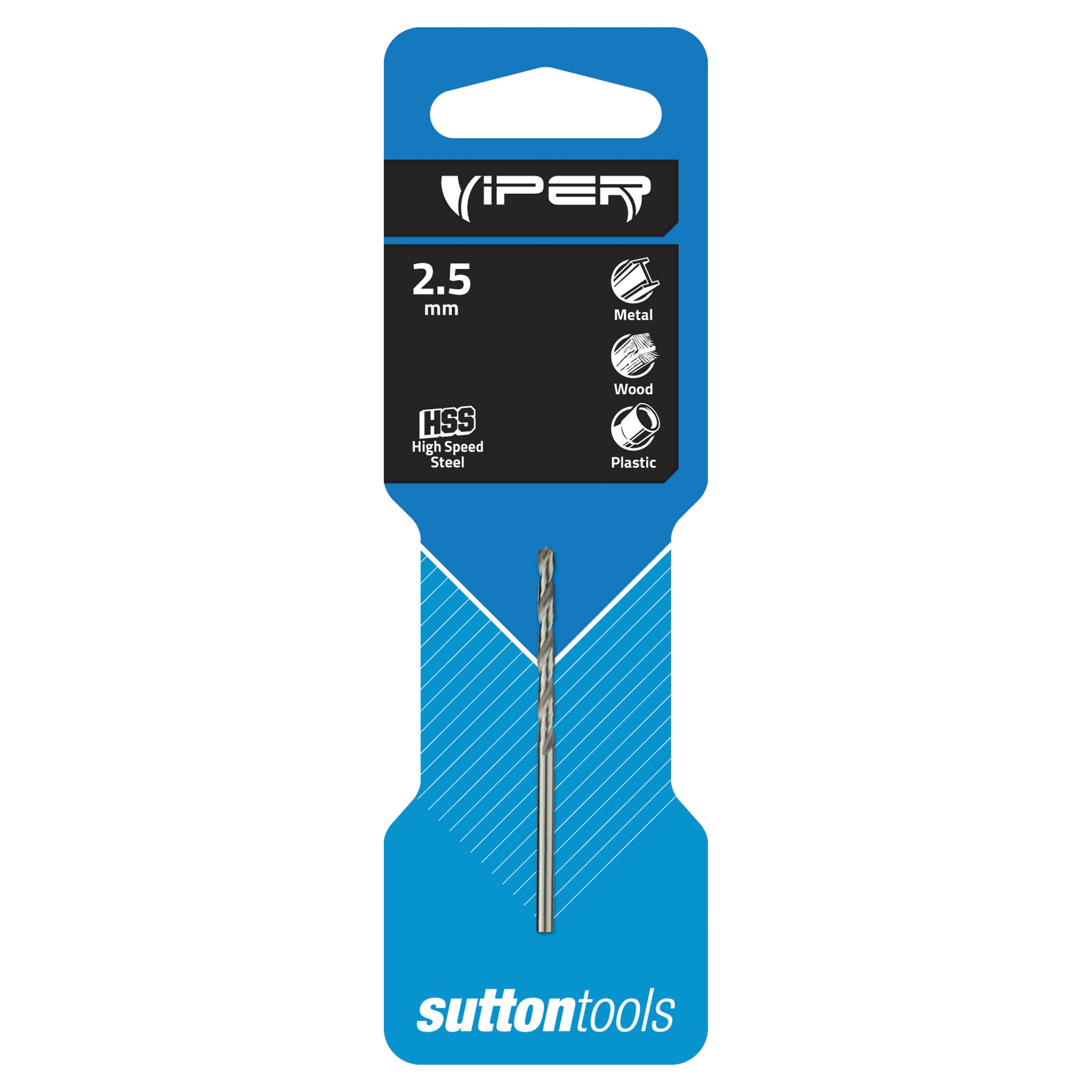 SUTTON 2.5mm Jobber HSS Viper Drill Bit