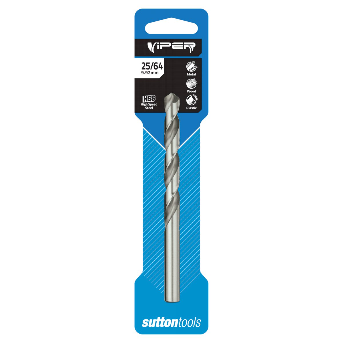 SUTTON 25/64 Inch Jobber HSS Viper Drill Bit