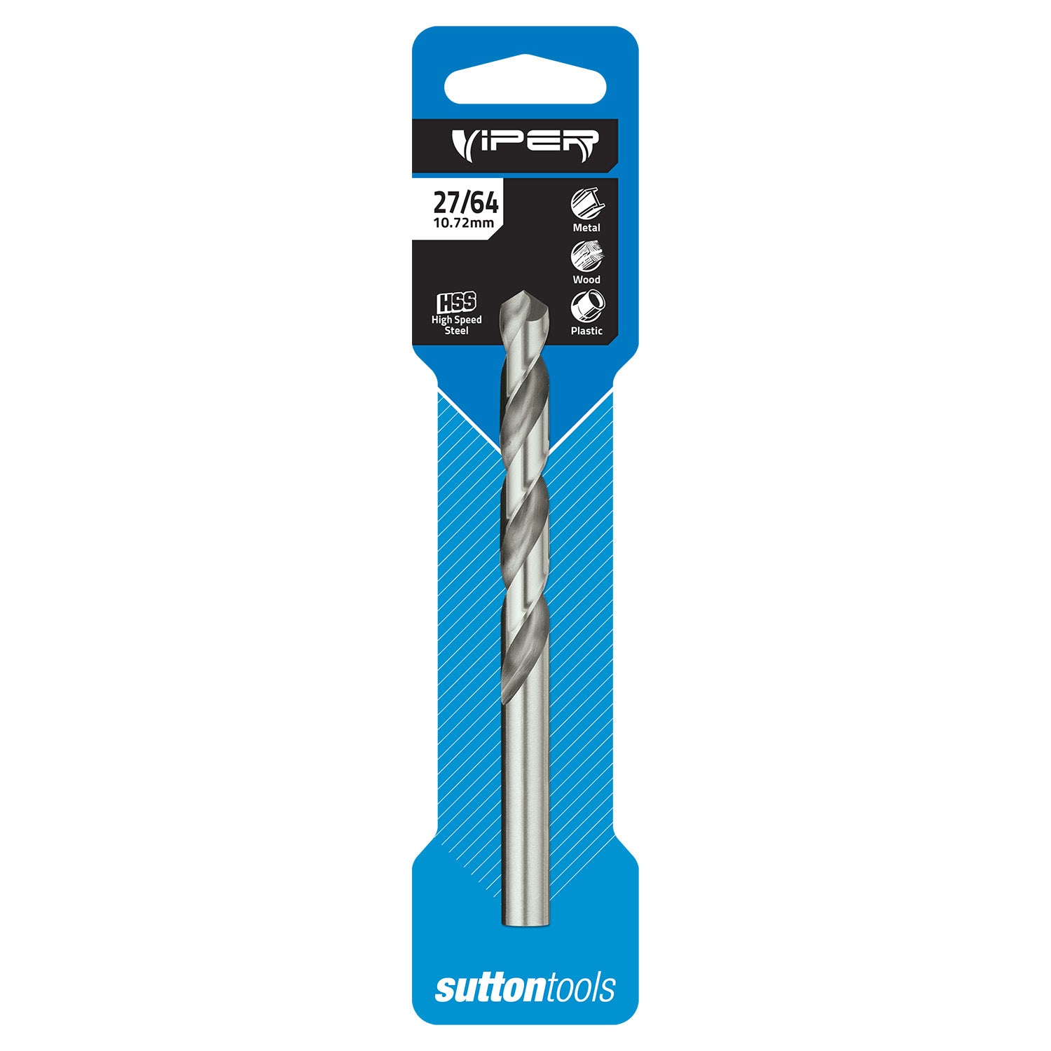 SUTTON 27/64 Inch Jobber HSS Viper Drill Bit