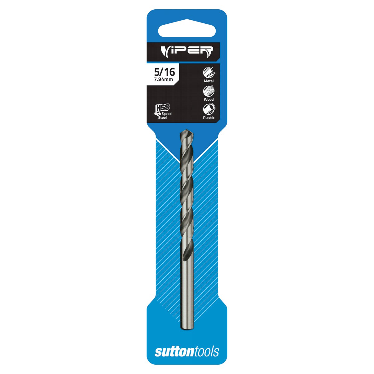 SUTTON 5/16 Inch Jobber HSS Viper Drill Bit