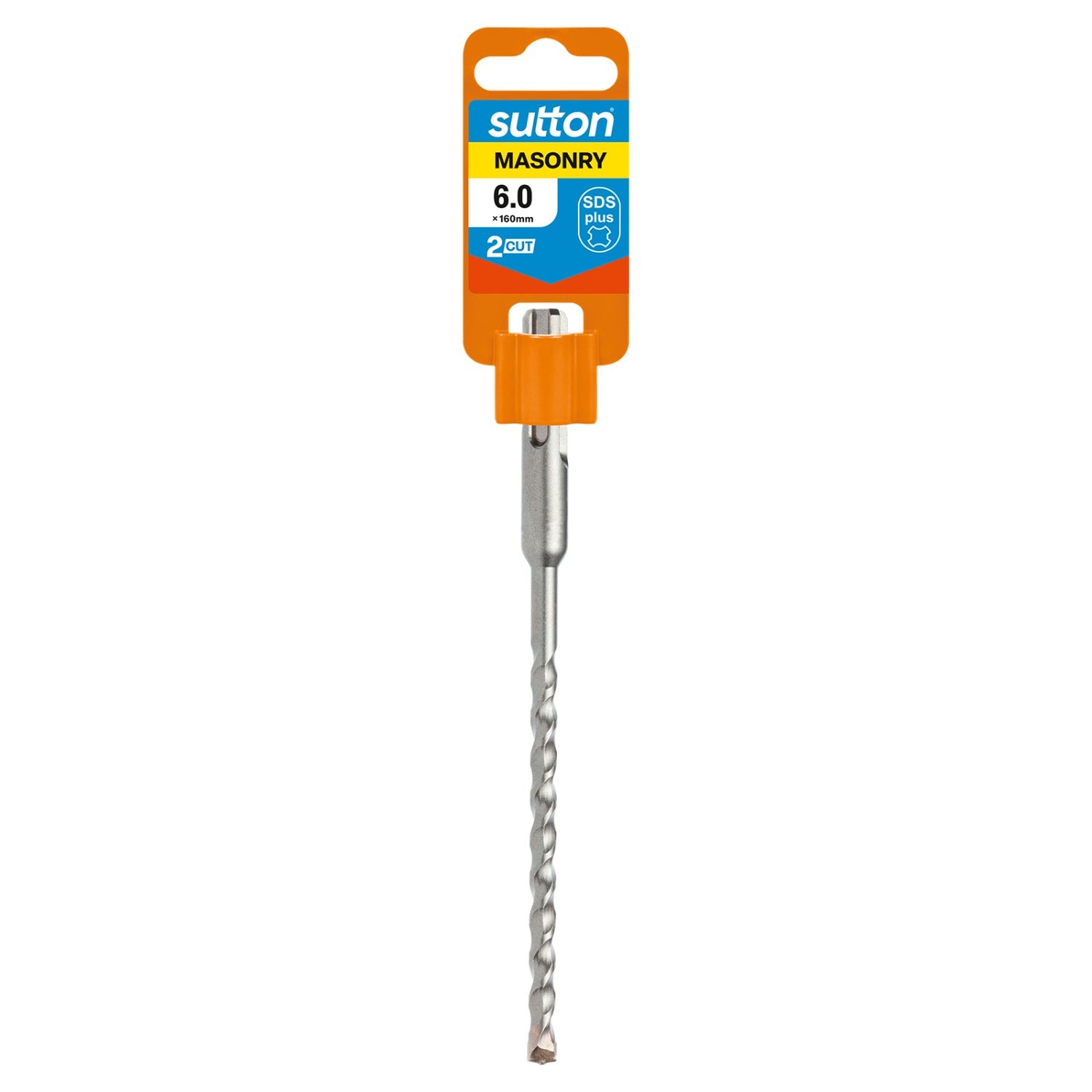 SUTTON 6.0mm x 160mm Masonry SDS+ 2CUT Drill Bit