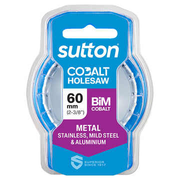 SUTTON 60mm (2-3/8 Inch) H125 Bi-Metal Cobalt Holesaw