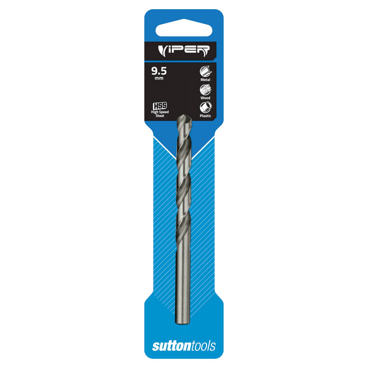 SUTTON 9.5mm Jobber HSS Viper Drill Bit