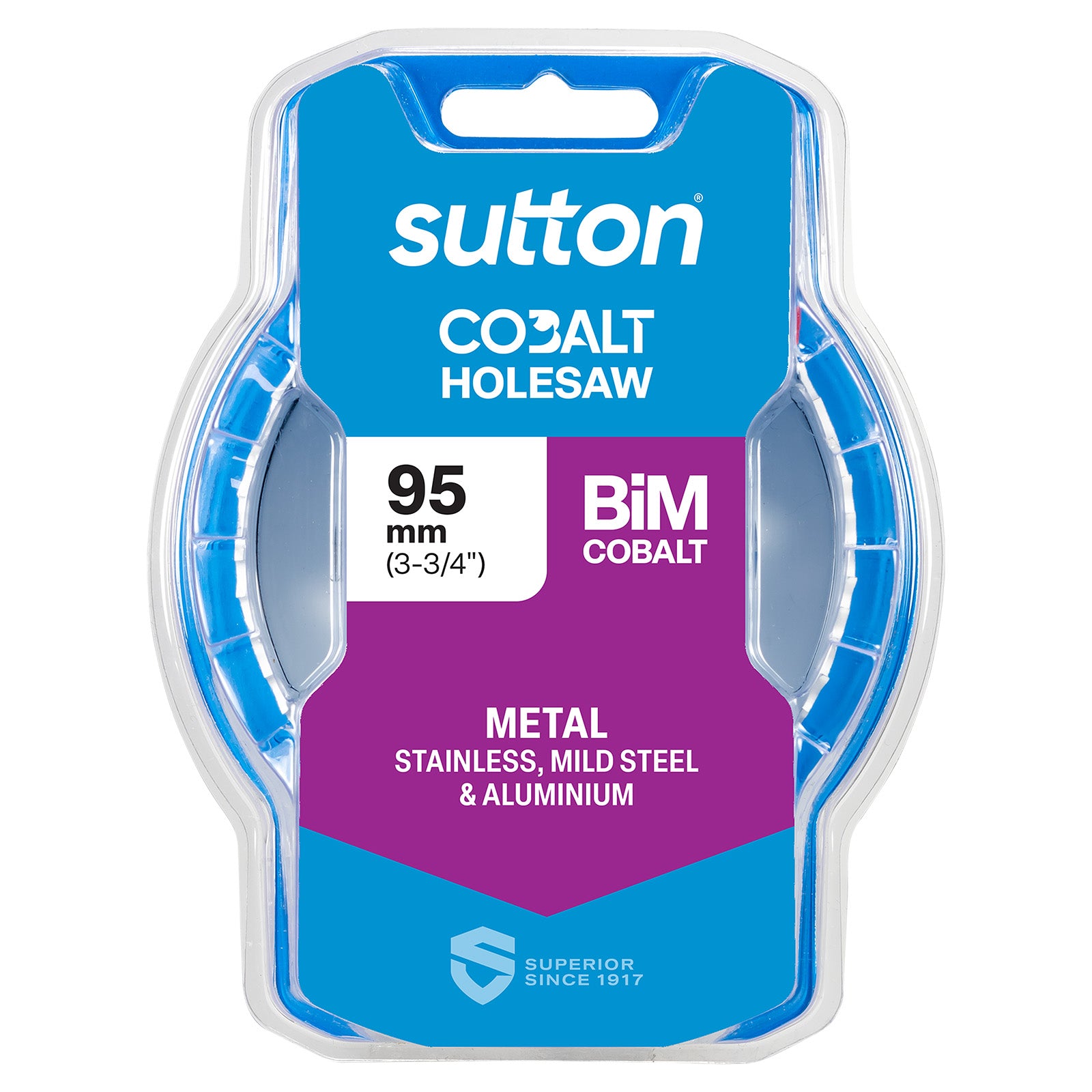 SUTTON 95mm (3-3/4 Inch) H125 Bi-Metal Cobalt Holesaw