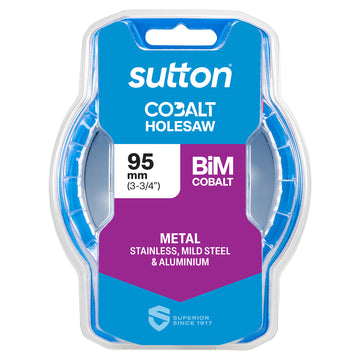 SUTTON 95mm (3-3/4 Inch) H125 Bi-Metal Cobalt Holesaw