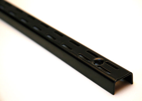 Topshelf Twintrack Black Shelf Upright 1600mm