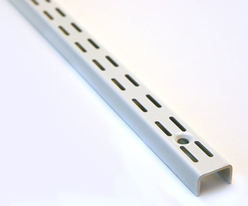 Topshelf Twintrack White Shelf Upright 430mm