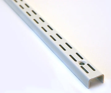Topshelf Twintrack White Shelf Upright 430mm