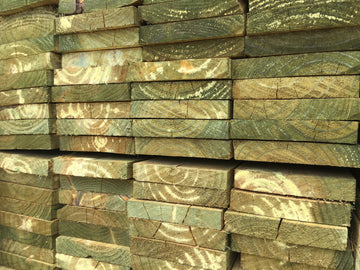Treated Pine Sawn H4 Garden Edge 100 x 25 Timber 5.4m