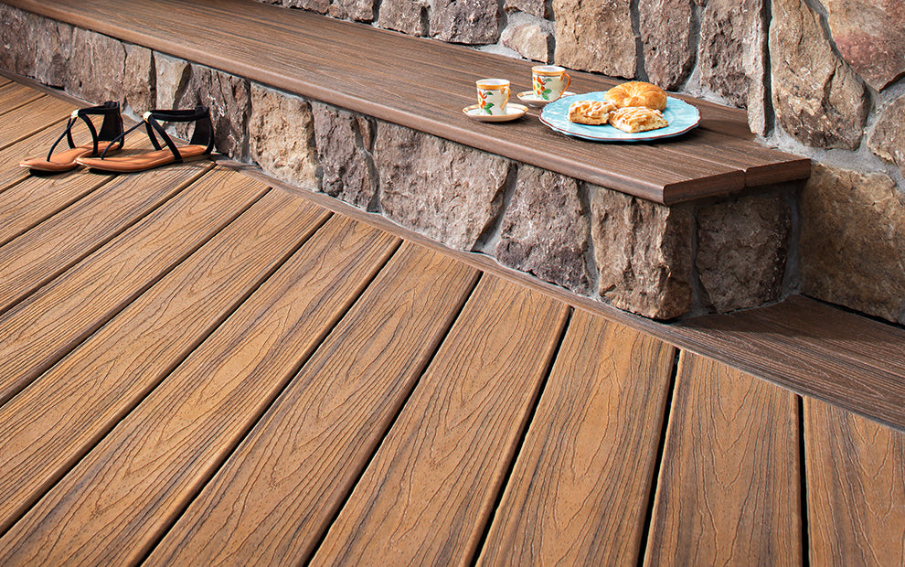 Trex Havana Gold Square Edge Board 140mm x 25mm x 5.48m