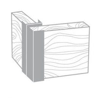 Trio Hardaz Retaining Wall Post Corner Post 88x750mm