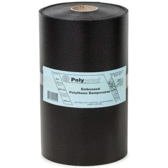 Vespol Polyproof Dampcourse 150mmx500um 30m Roll
