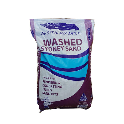 Washed Sydney Sand 20kg Bag