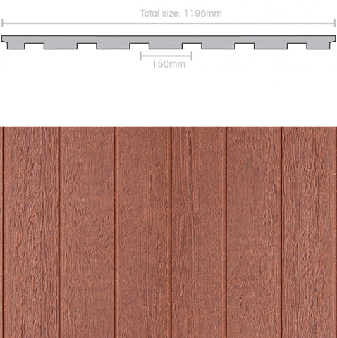 Canterbury Timber Buy Timber Online Weathertex Weathergroove 150mm Natural 3660mm x 1196mm Wall Panel