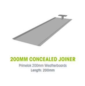 Weathertex 200 mm Concealed Joiners