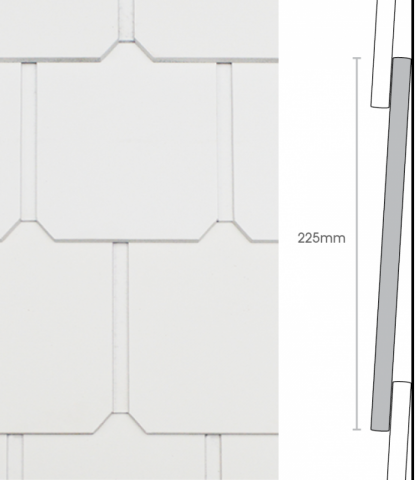 Weathertex Classic  Smooth Wall Shingles 1196mm x 225mm