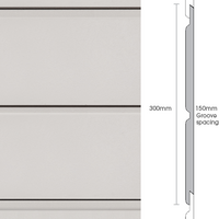 Weathertex Ecogroove Selflok 150mm Smooth 300 x 9.5 x 3660mm Weatherboards