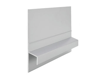 Weathertex Small Aluminium Z Flashing 3660mm