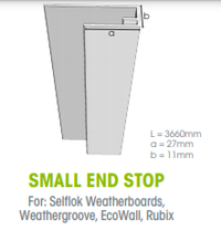 Weathertex Small End Stop 3660mm