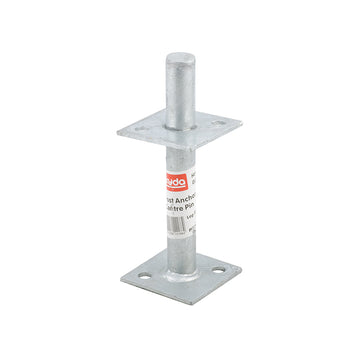 Pryda Post Support Centre Pin Base 130mm Anchor